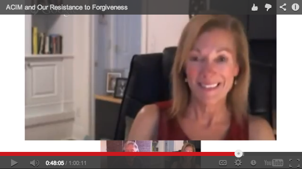 ACIM And Our Resistance To Forgiveness ScreenSnap