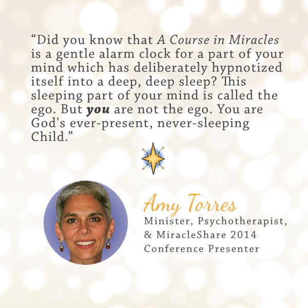 Amy Torres (MiracleShare 2014 presenter quote)