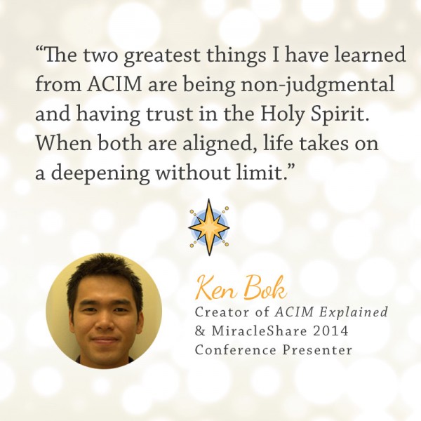 Kenneth Bok (MiracleShare 2014 presenter quote)