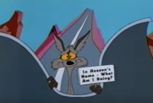 Wile E. Coyote (RoadRunner cartoon) screen snap