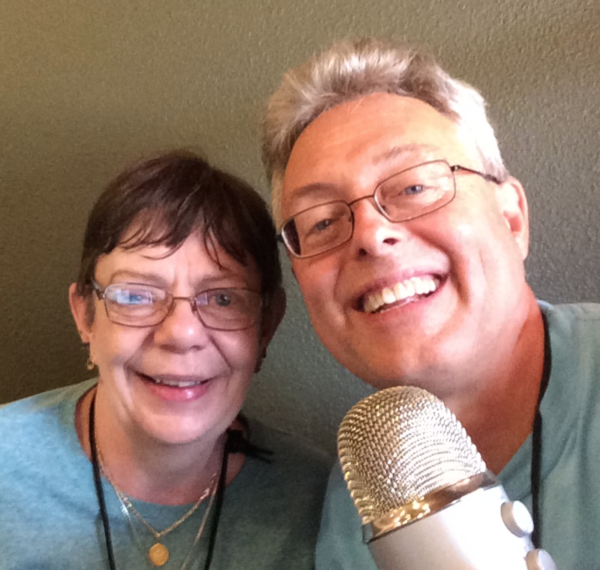 Lyn Johnson and Bruce Rawles live remote at Emerald Lodge lobby - Estes Park YMCA