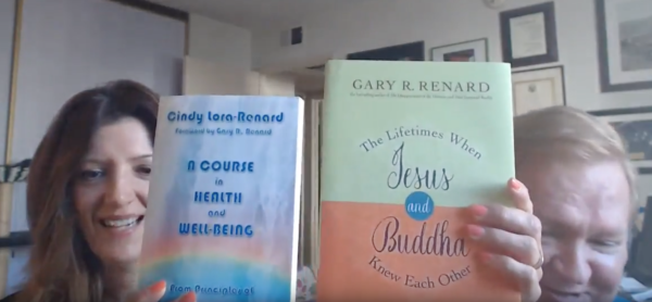 Cindy Lora-Renard and her new book with Gary Renard and his new book