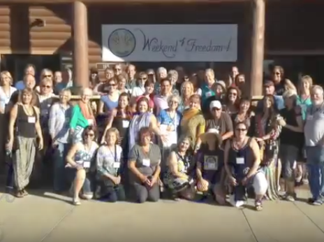 ACIM: Weekend of Freedom Retreat - group photo June 2016 - Estes Park, Colorado