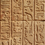 Egyptian hieroglyphs